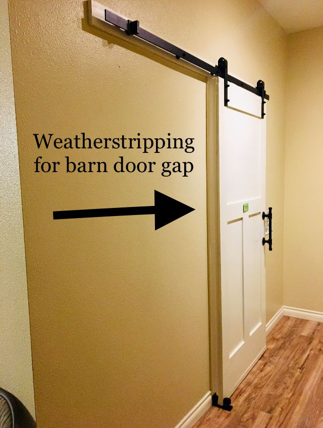 How to Close the Gap on Barn Doors?