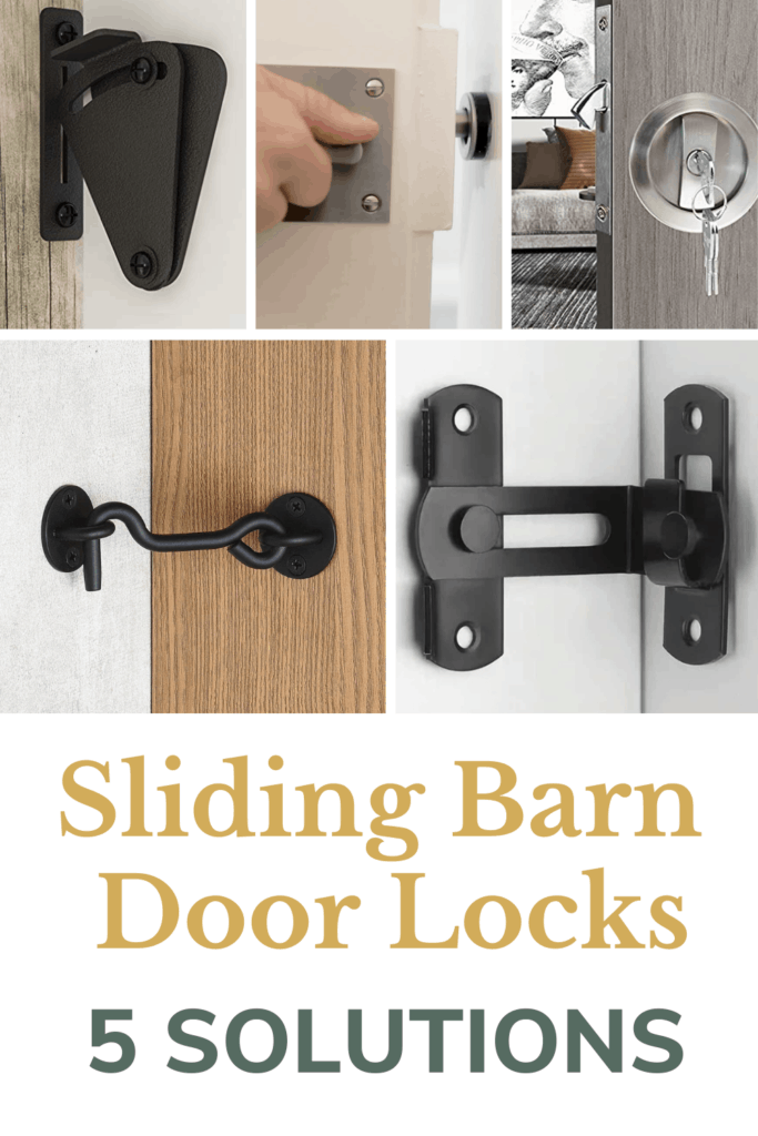 How to Lock a Barn Door from Both Sides?