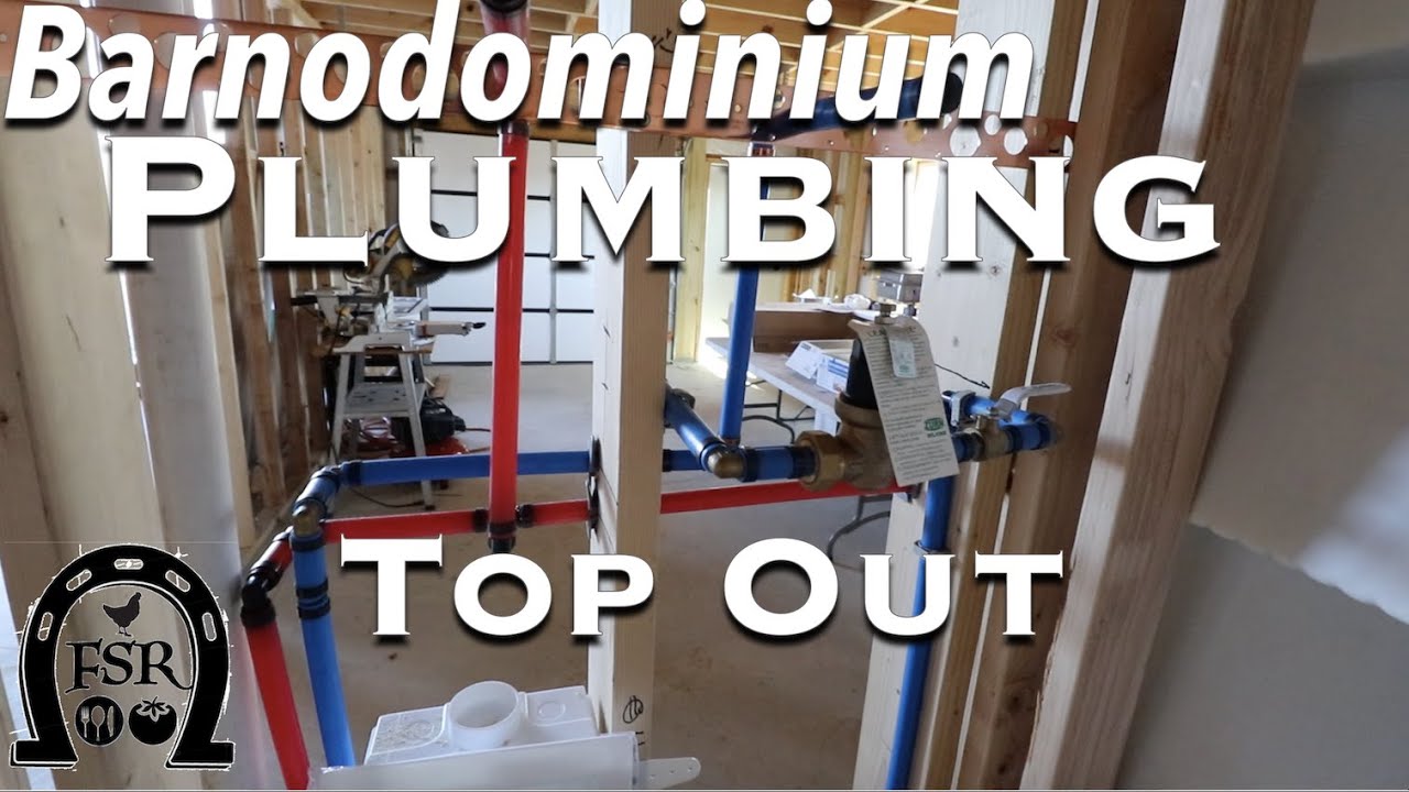 How Do You Run Plumbing in a Barndominium?