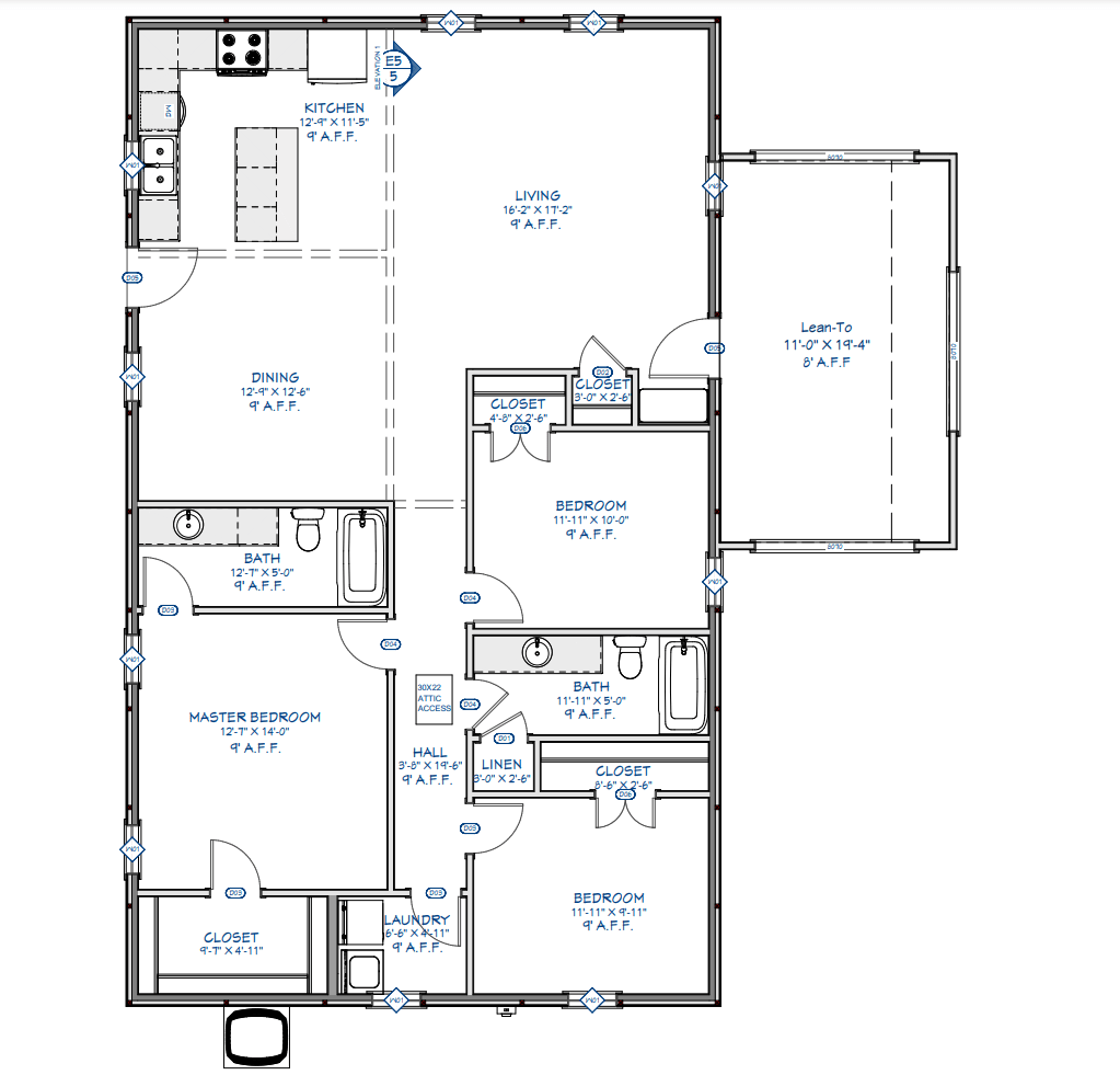 Single Level Barndominium Floor Plans: Effortless Accessibility and Comfort