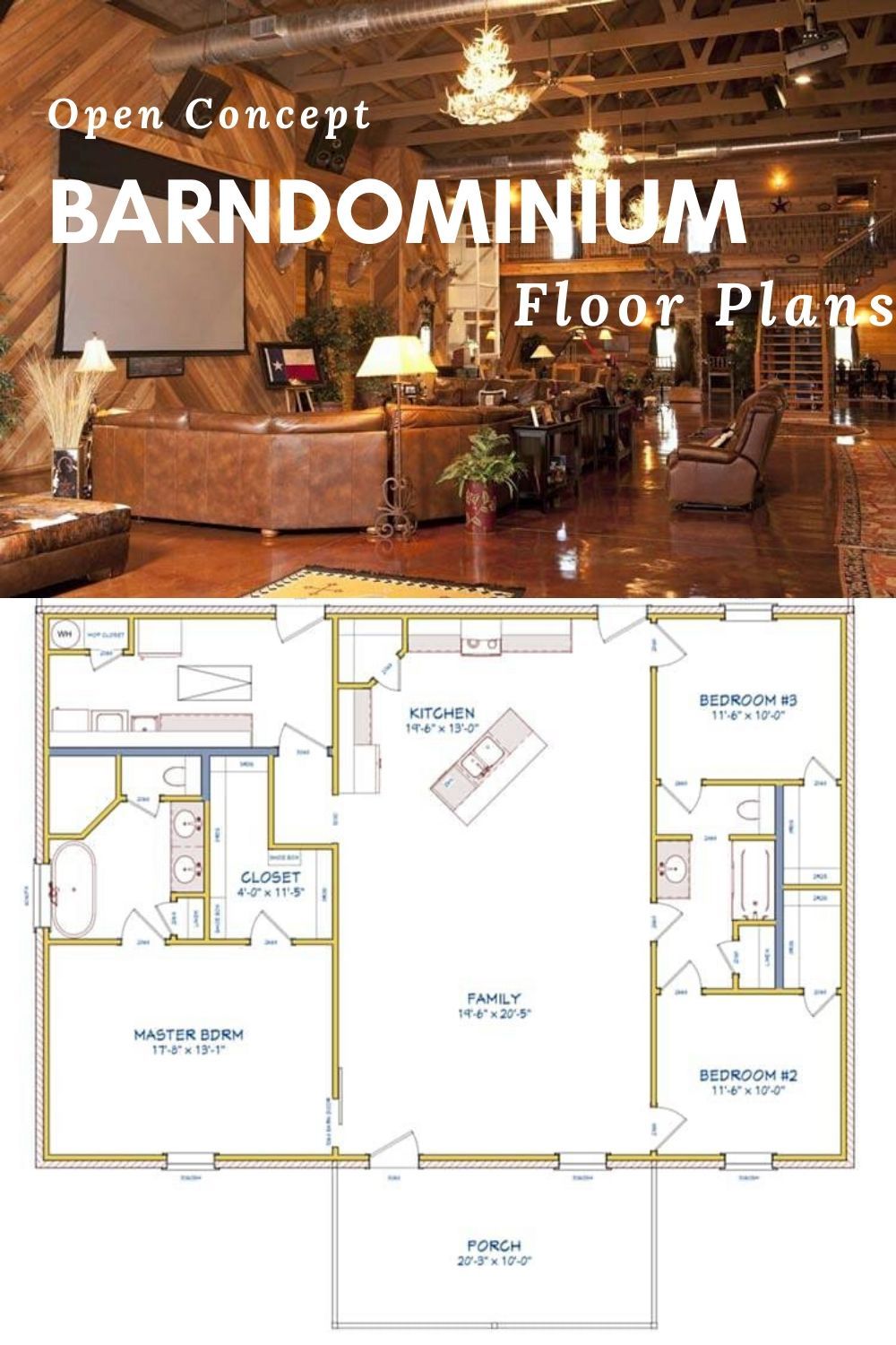 Open Concept Barndominium Floor Plans: Modern Living Solutions