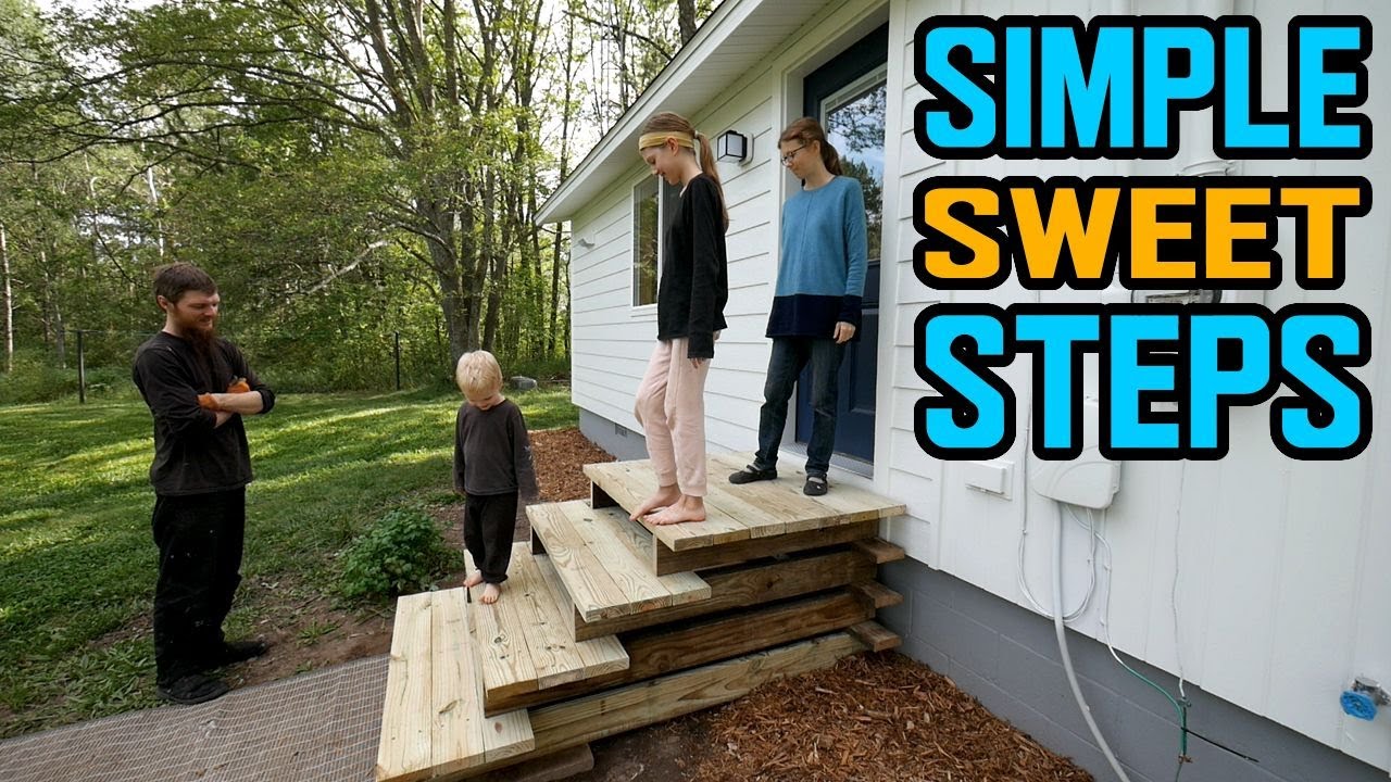 How to Build Steps for a Mobile Home