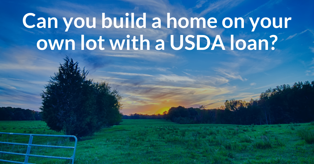 Can You Build a Home With a Usda Loan